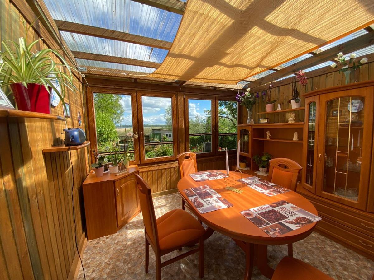 Ferienhaus Mit Wasserblick Auf Der Insel Usedom Krummin Eksteriør billede